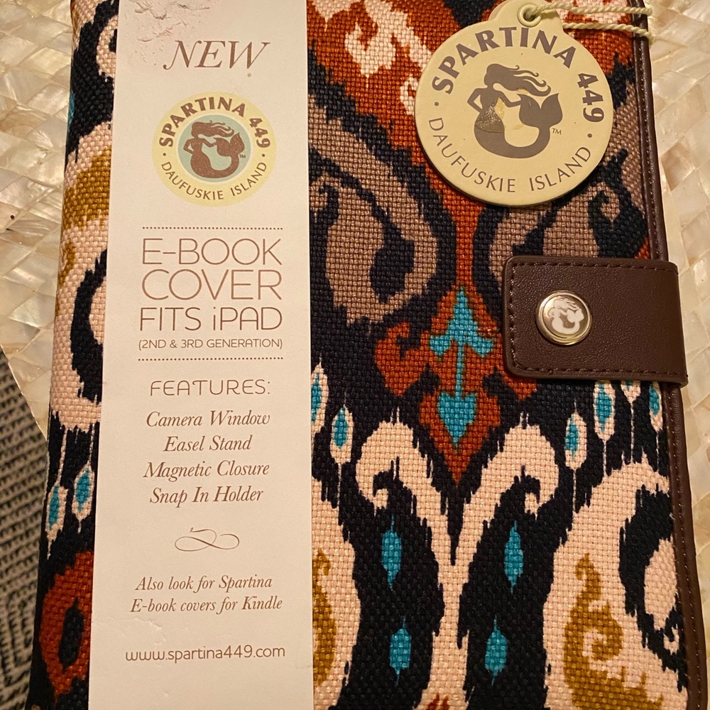 NWT Spartina 449 E-Book Cover, fits IPads